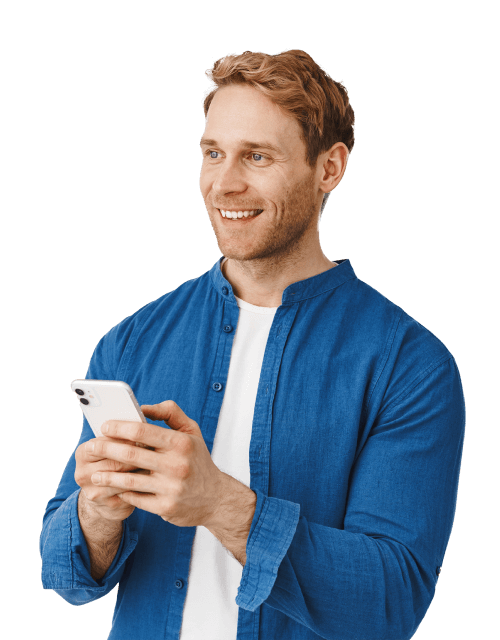 man-using-smartphone